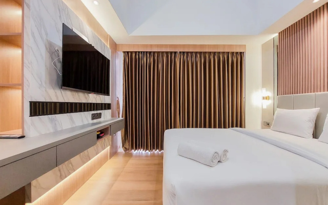 Simply Look And Comfort Studio Room At Casa De Parco Apartment – Guest Rooms – Legok