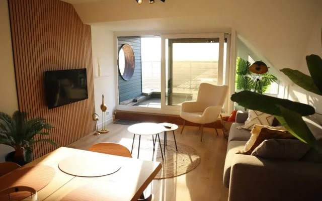 Apartment in Nieuwpoort With sea View