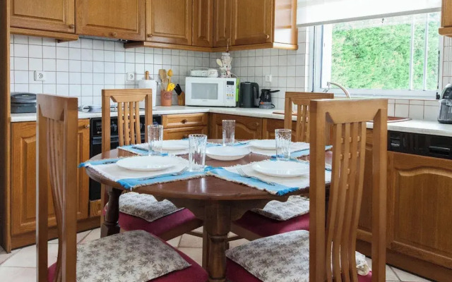 Deluxe 3 Bd House near Lagonisi w Garden