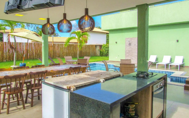 Casa c otima infraestrutura e piscina, Camacari BA