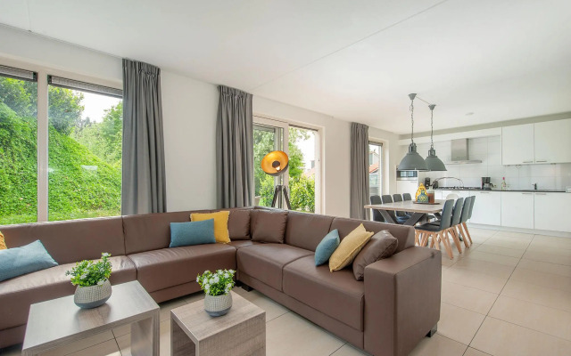 Luxurious villa with indoor swimming pool and sun shower