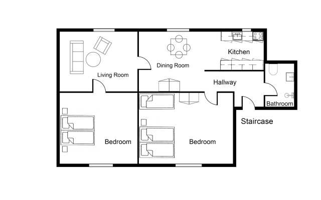 Stylish Newly Furnished 2 BR Apt - Heart of CPH