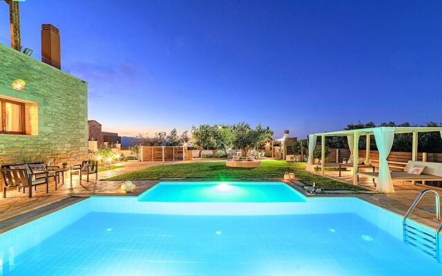 Cretan Sunrise Villa with Heated Pool