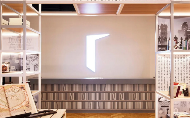 IN THE LIBRARY hotel and books TOKOROZAWA