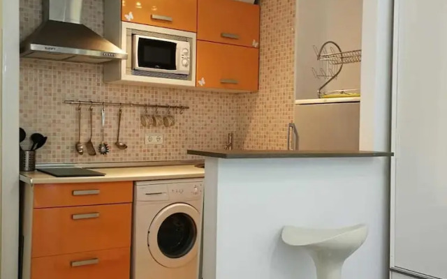 Shiny Studio with Pool & Carihuela Beach at 500m