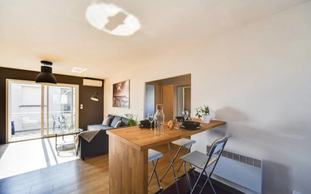 Apartment T3 Carnon Beach, 1st Line