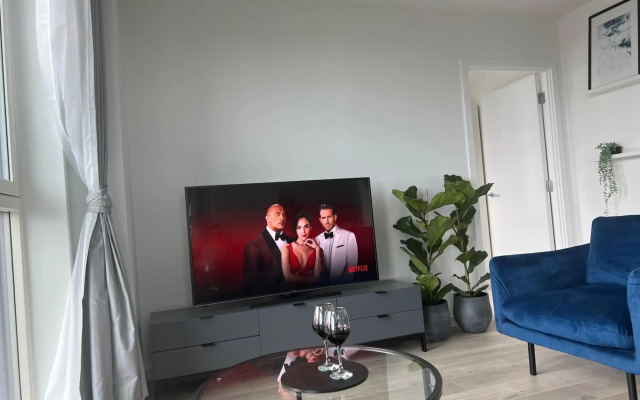 Luxury penthouse with stunning views near Canary Wharf