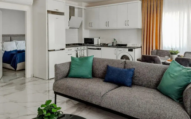 Flat With Shared Pool 6 min to Beach in Alanya