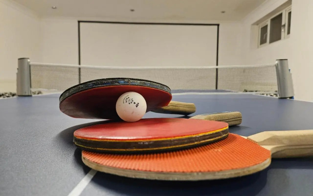 Annexe Pool Table, air Hockey, Table Tennis, Movie