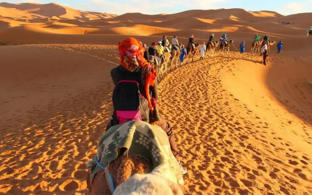 Camel Trek Bivouac in Merzouga