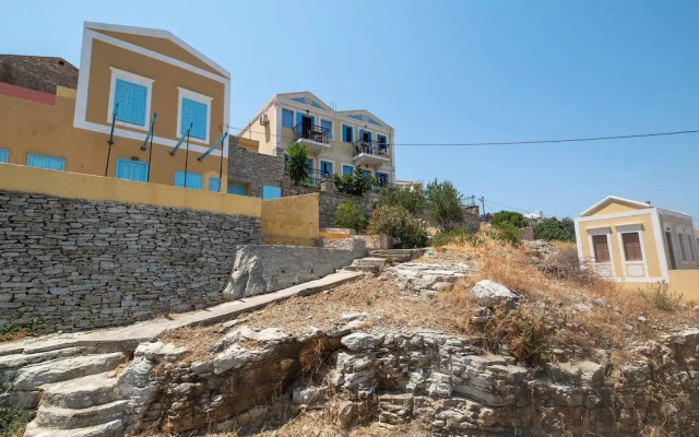 Bright Holiday Home in Symi Island With Balcony
