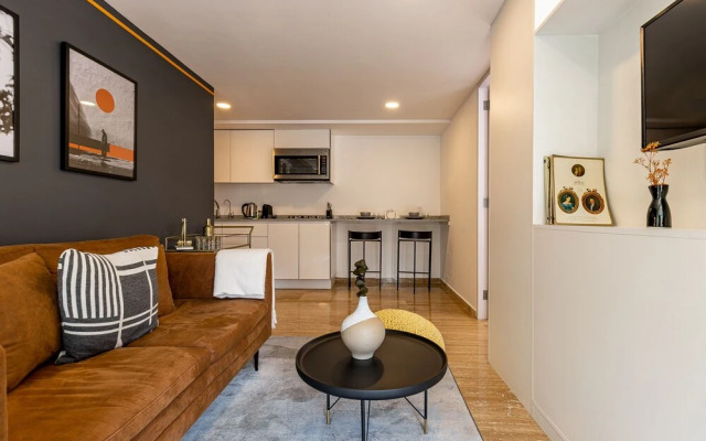 Cozy One Bed Studio at Condesa Neighborhood