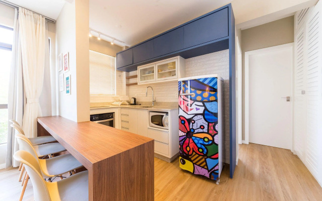 Apto pé na areia em Jurerê JBM201