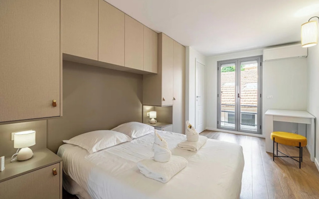 Charming Apartment With AC- 2bd/4p - Near the Sea