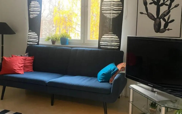 Värikäs puutalokaksio 1-6 hlölle, ilm parkit