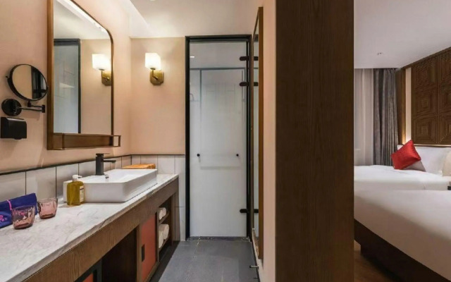 Manxin Mansion Beijing Tiananmen Wangfujing courtyard