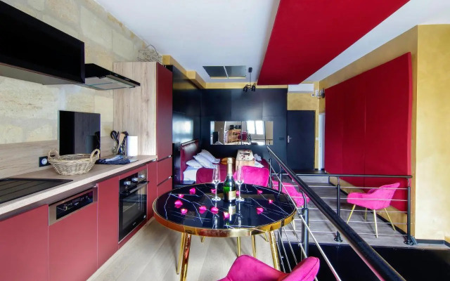 Mieuxqualhotel jacuzzi privatif Love room