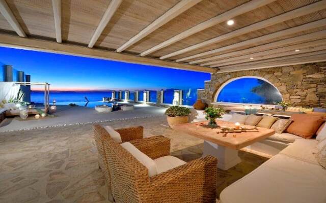 Amazing Sea View Villa Nymph By Calypso Sunset