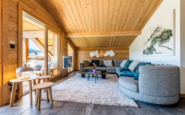 TAHOE - Modern penthouse apartment with view to Les Gets