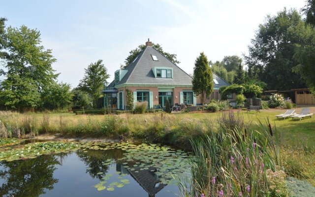 Lavishly Appointed Group Accommodation in a Quiet Location With Distant Views and a Swimming Pond