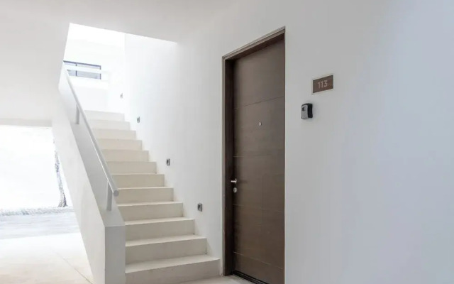 Modern Apt Tulum with 2 BDR Gym & Pool