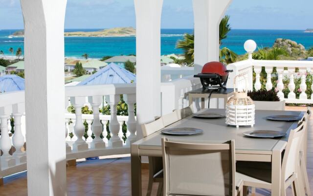 Villa With 3 Bedrooms in ST Martin, With Wonderful sea View, Private P