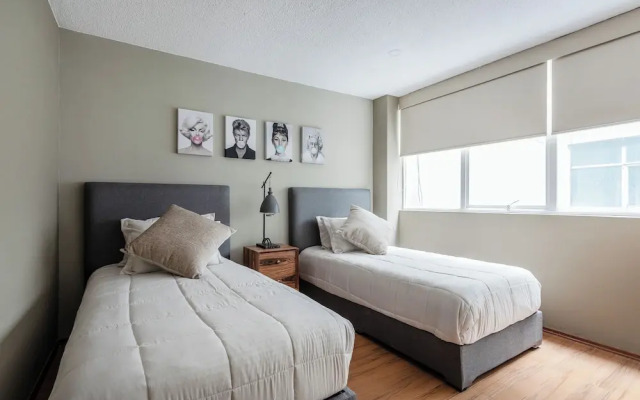 3BR Polanco Condo -elevator -parking-washer/dryer