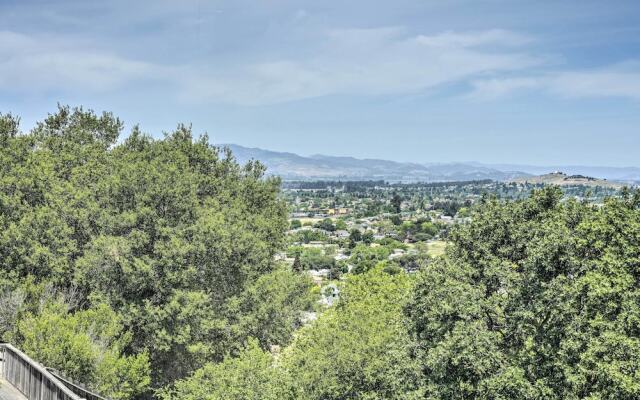 Vallejo Home w/ Spacious Deck, Hot Tub & Views