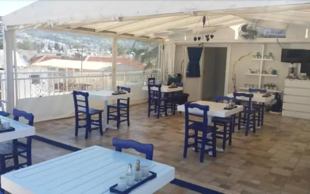 White and Blue Bodrum