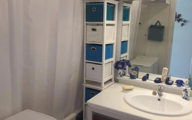 T3 Carnon, 1ère ligne 50m plage terrasse parking