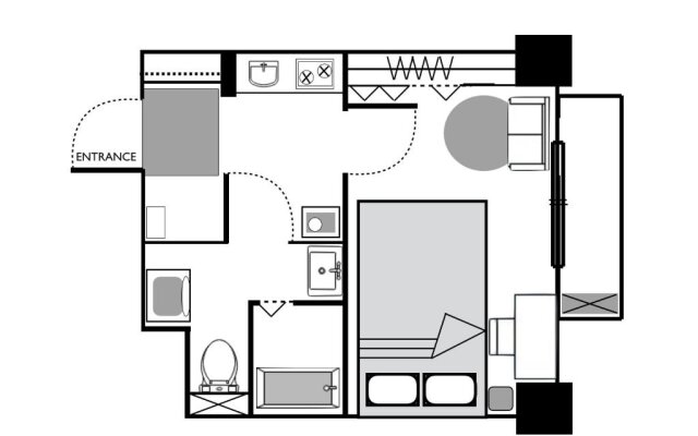 JROtsuka 5min#Minimalist House#FreeWifi&Max2-3#No3 Mansion
