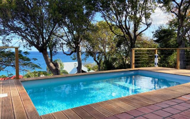 Le Caillou *** Belle villa, 4 chambres, piscine, vue mer ***