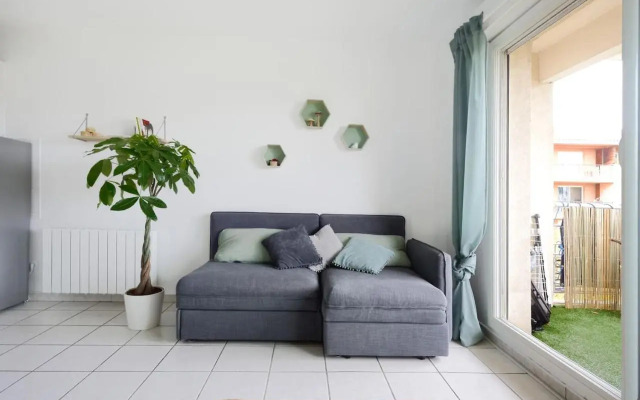 T2 cosy proche du centre-ville avec garage inclus