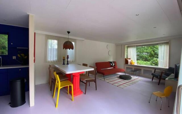 Kleurrijk huisje voor 5-personen op de Veluwe