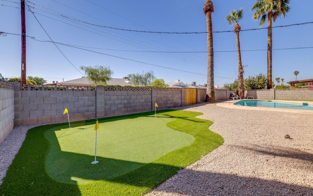 Charming Tempe Home w/ Pool & Putting Green!