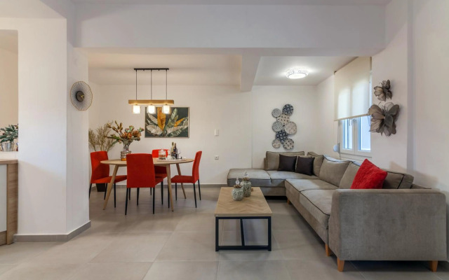 Gouves Family Apartment with Jacuzzi