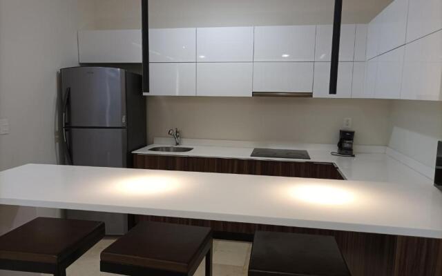 intimate apartment 1BR Tulum w/Pool & GYM ML