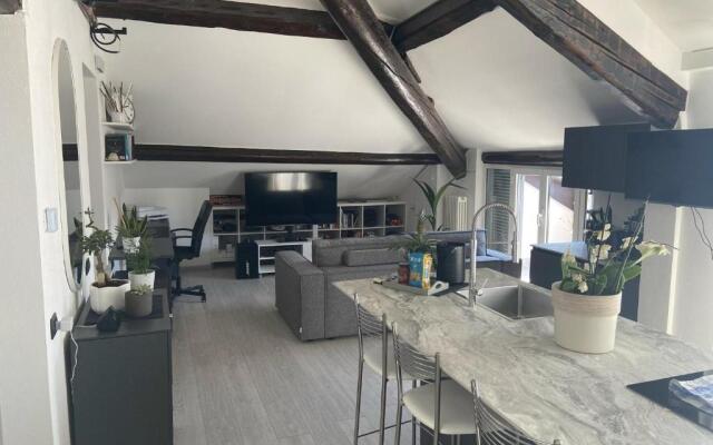 Rooftop Openspace With Balconies, Parking and bbq