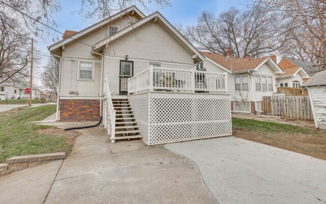 Pet-friendly Omaha Vacation Rental With Deck!