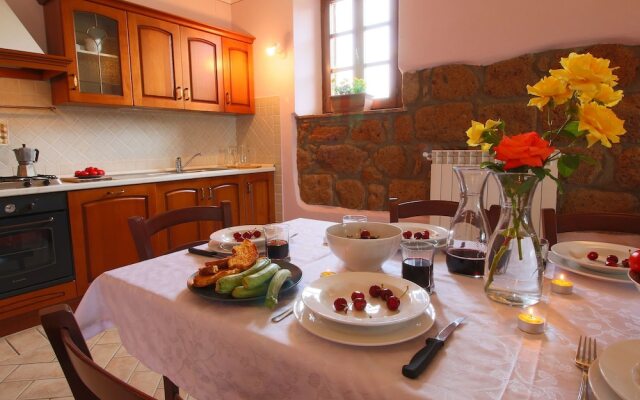 Scenic Farmhouse with Swimming Pool by Forest in Sorano