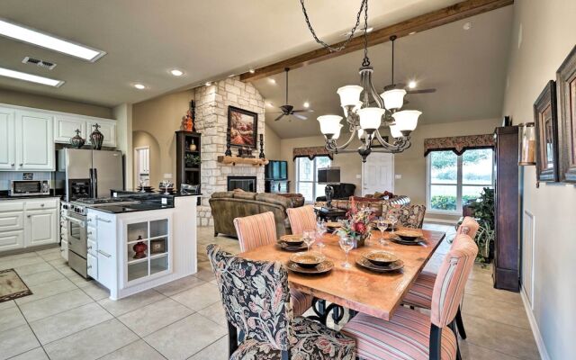 Pet-friendly Flatonia House w/ Patio & Gazebo!