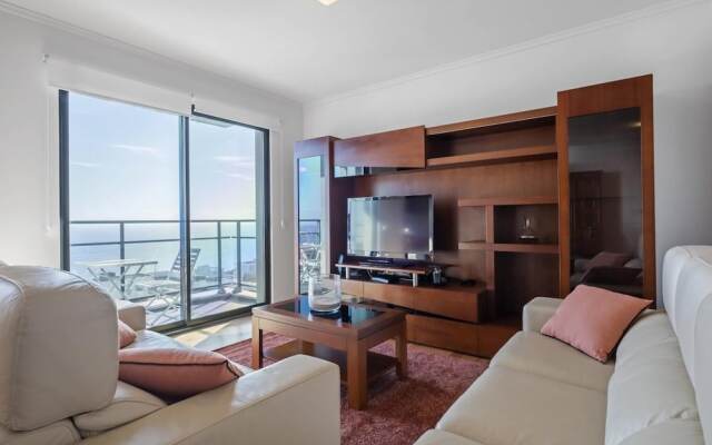 Blue and Gold Sunset by Homie