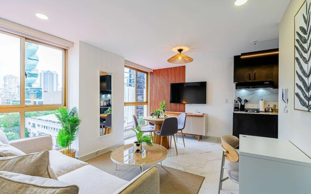w Central 1BR in Vibrant Obarrio