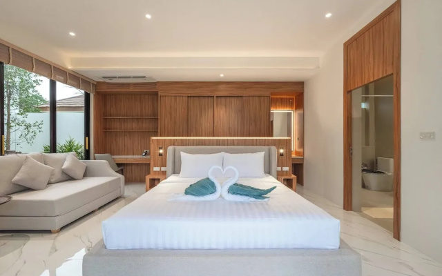 New Pool Villa With Fitness and Tennis Court