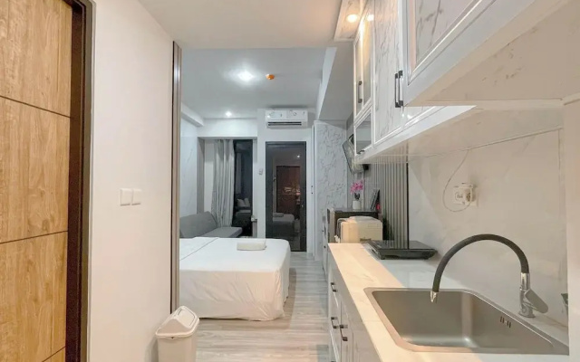 Modern Scandinavian Studio At Delft Ciputra Makassar Apartment
