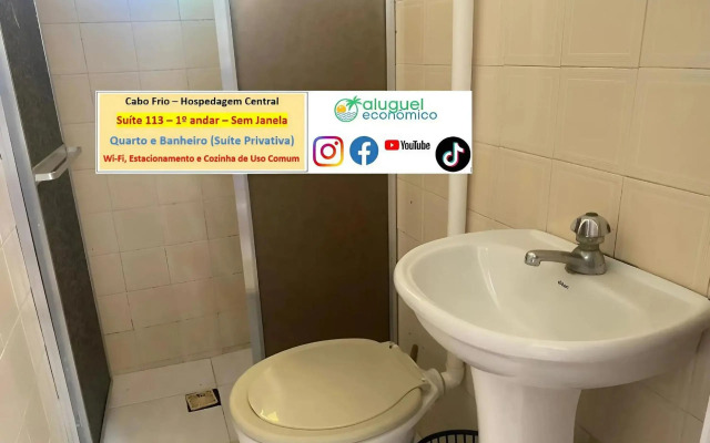 Cabo Frio - Hospedagem Central - Aluguel Economico