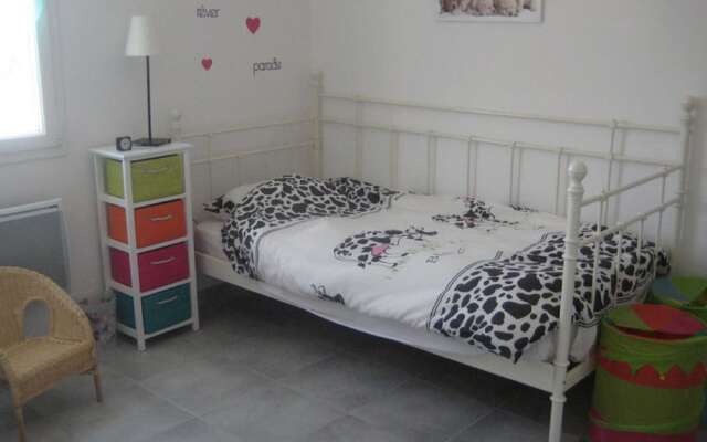 Serene Holiday Home in Les Mages With Balcony