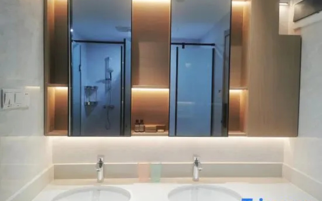 Siji Qinghua Camping Hotel – Bathroom – Shangrao
