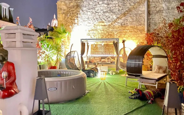 LUXURY FLAT WITH ROOFTOP TERRACE - Paris 18