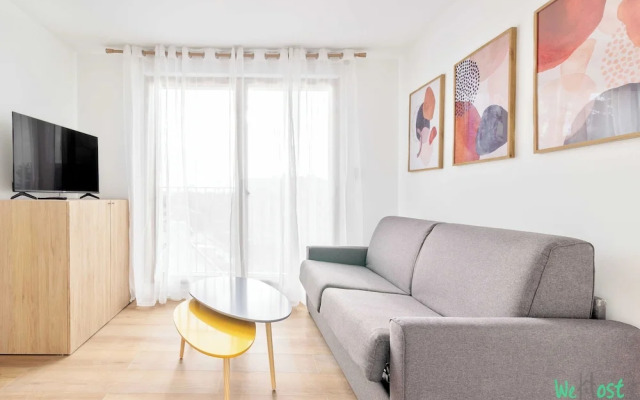 Bright apt With Balcony -6p-proche Disney/paris